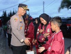 Lepas Kontingen Atlet PORA, Kapolres Aceh Timur Optimis Juara, Ini Kuncinya