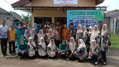 Peresmian Posyandu Mawar 6 Desa Pondok Udik Berjalan Lancar dan Meriah