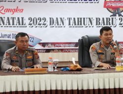 Kapolres Simalungun Pimpin Rakor Bersama Polres Siantar Jelang Ops Lilin Toba 2022