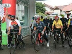 Semarakkan Hut ke-66 Kodam IM, Kodim 0111/Bireuen Gelar Gowes Long Ride