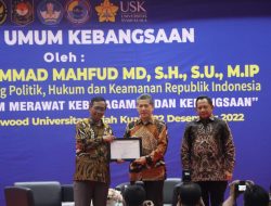 Kuliah Umum Menkopolhukam di USK, Turut Dihadiri Irwasda Polda Aceh