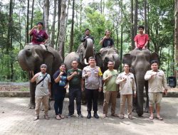 Jelang Puncak Libur Tahun Baru, Kapolres Simalungun Pantau Taman Wisata Aek Nauli Elephant Conservtion Camp (ANECC)