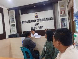 Keluarga Bonifacius Hutasoit Laporkan Sejumlah Oknum Terduga Penghasut dan Pengrusakan Lahan Pertanian Ke Polres Taput