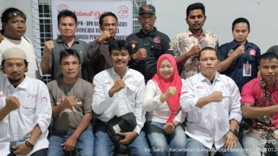 DPW A-APPI Riau Deklarasi Kepengurusan Periode 2022-2027