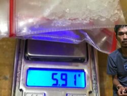 Resahkan Masyarakat, Kiobong Diangkut Polisi bersama Sabu-sabu Seberat 5,91 Gram 