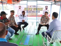 Jumat Curhat, Kapolres Simalungun Dengarkan Keluhan ABK di Atas Kapal