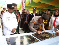 Resmikan Gedung Presisi SPKT, Kapolres Simalungun Dorong Personel Bekerja Lebih Profesional dan Layani Masyarakat dengan Baik