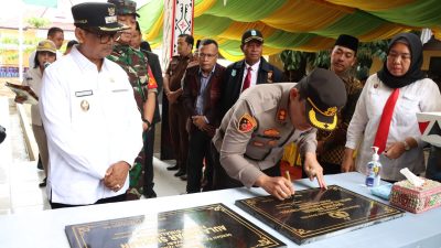 Resmikan Gedung Presisi SPKT, Kapolres Simalungun Dorong Personel Bekerja Lebih Profesional dan Layani Masyarakat dengan Baik