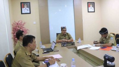 Sekda Kaltara Hadiri Rakor Mitigasi Bencana Hidrometeorologi Musim Kemarau 2023