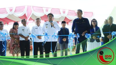 Bupati Samosir Resmikan Pasar Rakyat Onan Runggu