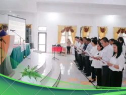 Bupati Lantik Pengurus Lembaga Pembinaan dan Pengembangan Pesparani Katolik Daerah (LP3KD)