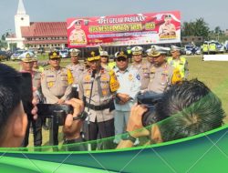 Apel Gelar Pasukan Ops Keselamatan Toba 2023, Wakapoldasu: Kedepankan Pendekatan Preventif   