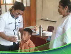 Sosialisasi UBM di SDN 173316, Demak Hutagaol : Sebaiknya Guru Tidak Merokok di Ruang Kelas