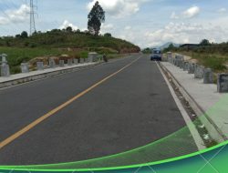 Gawat! Besi Pembatas Jembatan Aek Simokmok Jalan Ringrond Sokerno Hatta Disikat Maling