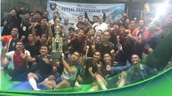 GPI Perdagangan Sabet Juara I Futsal Pentakosta Cup I, Pdt Barita : Berharap Koni dan Pemko Siantar berikan Dukungan Penuh