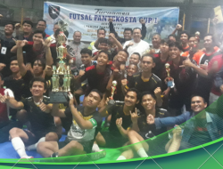 GPI Perdagangan Sabet Juara I Futsal Pentakosta Cup I, Pdt Barita : Berharap Koni dan Pemko Siantar berikan Dukungan Penuh