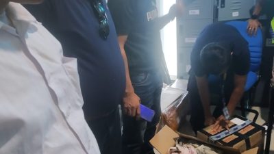 Diduga Paket JNE Berisi Ganja Dirazia di Bandara Silangit   