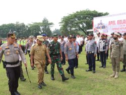 Polres Simalungun Gelar Apel Pasukan Operasi Ketupat Toba 2023, Mudik Aman Berkesan