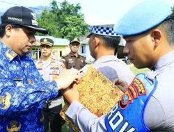 Bupati Samosir Pimpin Apel Operasi Ketupat Toba, Polres Siapkan 148 Personil