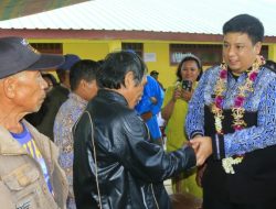 Kunjungi Desa Pananggangan II Bupati Samosir Beri Pelayanan Gratis   