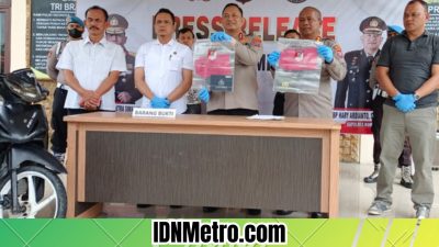 Polres Humbahas Tangkap Residivis Ranmor