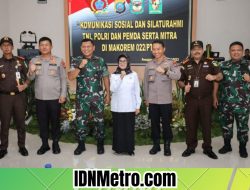 dr Susanti Hadiri Acara Komunikasi Sosial dan Silaturahmi TNI-Polri-Pemda di Makorem 022/PT