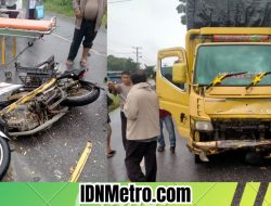 Jusuf Tampubolon Tewas Ditabrak Truk Mitsubishi Colt Diesel
