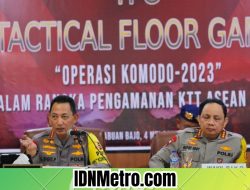 Gelar TFG, Kapolri Tekankan Personel Harus Pahami Tugas dan Cara Bertindak saat Amankan KTT ASEAN