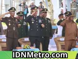 Kapolres Simalungun Hadiri Upacara Peringatan Hardiknas ke-115 Tahun 2023 Pemerintah Kabupaten Simalungun   