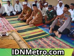 Kapolsek Kualuh Hilir  AKP Ilham Harahap  Tepung Tawari Calon Jamaah Haji