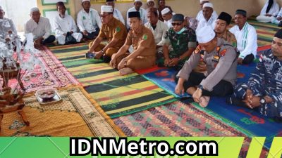 Kapolsek Kualuh Hilir  AKP Ilham Harahap  Tepung Tawari Calon Jamaah Haji