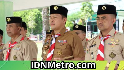 Kapolres Simalungun Hadiri Kegiatan Karang Pamitran Kwarda Gerakan Pramuka Sumut di Yonif 122/PT