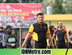 Merawat Sinergitas TNI-POLRI dan Pemda Siantar Simalungun Gelar Halal Bihalal Dengan Olah Raga Bersama