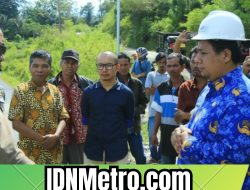 Bupati Samosir Dampingi Kunker DPRD Sumut, Tinjau Pembangunan Ruas Jalan Provinsi