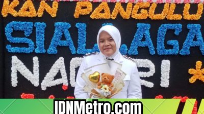 Usai Dilantik Jadi Pangulu, Fitria Siallagan Ajak Warga Rukun Mulyo Bersatu Membangun Nagori