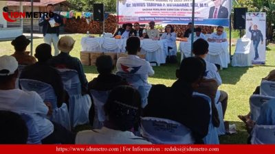 Dr Jonius Taripar Hutabarat Anggota DPRD Provsu Gelar Reses Tahap III di Desa Singumbang dan Sitampurung