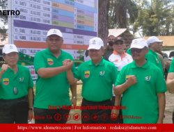 Martogi Sinaga SH, Ketua DPD IPK Simalungun Hadiri Pembukaan Turnamen Sepak Bola Pangdam I/BB CUP 2023