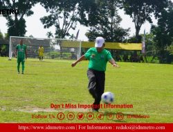 Kick Off Mayjen Daniel Chardin Awali Turnamen Sepak Bola Union Pangdam I/BB Cup 2023