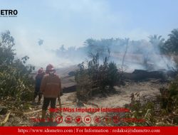 Warga Rakutta Sembiring Mendadak Heboh, Satu Unit Rumah Terbakar