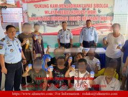 Lapas Kelas IIA Sibolga Rutin Giat Test Urine dan Pastikan Wbp Bersih dari Narkoba