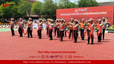 Satlantas Polres Simalungun Ikuti Final Lomba Polisi Cilik dan Senam Lantas dalam Rangka HUT Bhayangkara ke-77