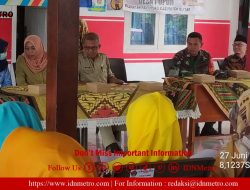 Babinsa Pos Seloporo Hadiri Rembuk Stunting di Balai Desa Popoh   