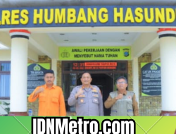 BPBD Humbahas Temui Kapolres untuk Pemantapan Apel Gelar Pasukan dan Peralatan Siaga Bencana