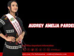 Audrey Amelia Pardede, 1st Runner Up Puteri Pariwisata Sumut 2023 Asal Pematangsiantar