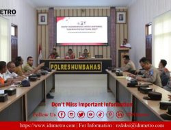 Polres Humbahas Gelar Rapat Kordinasi Antisipasi Guantibmas 