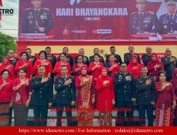 Polresta Deli Serdang Gelar Upacara Peringatan Hari Bhayangkara Ke – 77   