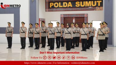 Kapolda Sumut Lantik Sejumlah Pejabat Utama dan Kapolres Jajaran