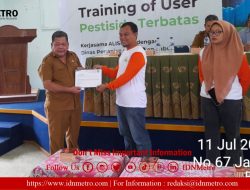 Alishter Sumut Berikan Traning User Herbisida Terbatas untuk Para Petani 