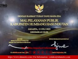 Menteri PANRB Abdullah Azwar Anas Resmikan MPP  Humbahas