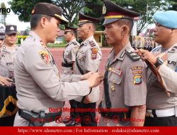 Kapolres Simalungun Pimpin Upacara Serah Terima Jabatan di Polres Simalungun   